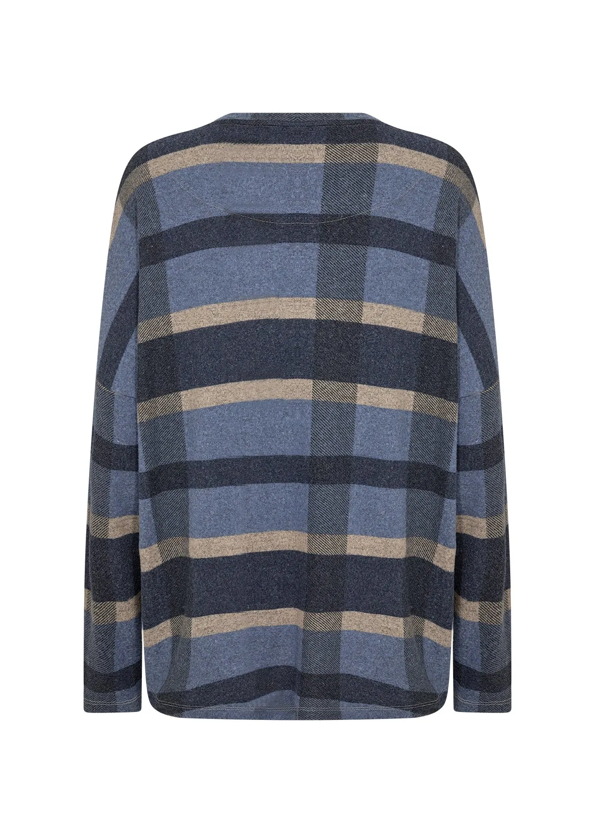 Biara 123 Top - Blue Plaid