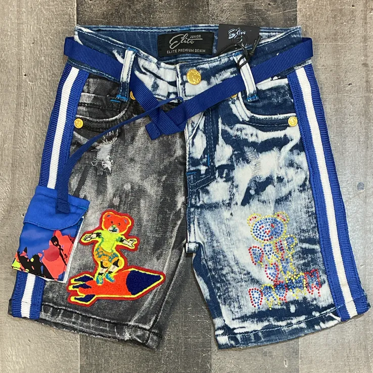 Elite- rocket denim shorts (kids)
