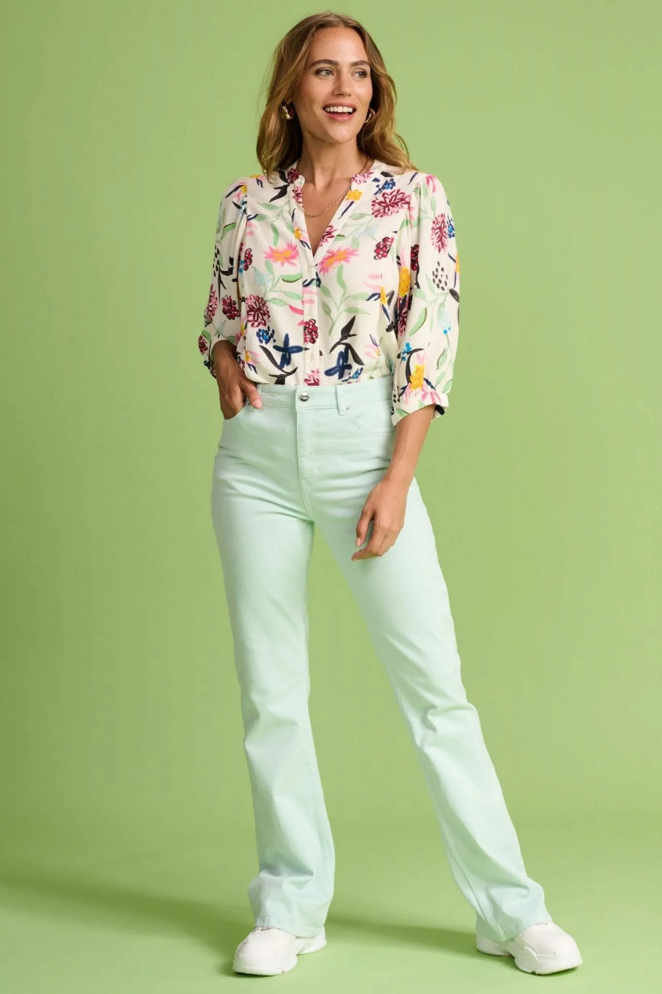 GARDEN BLOOM BLOUSE - SP7242
