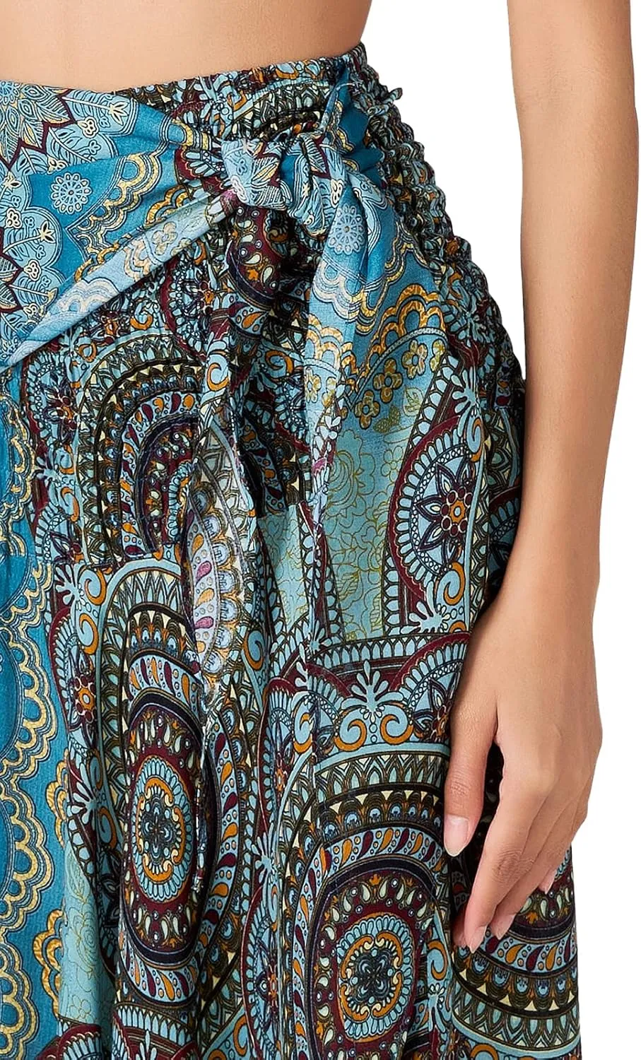 Joob Joob Long Boho Skirts for Women - Bohemian Hippie Maxi Summer Skirt