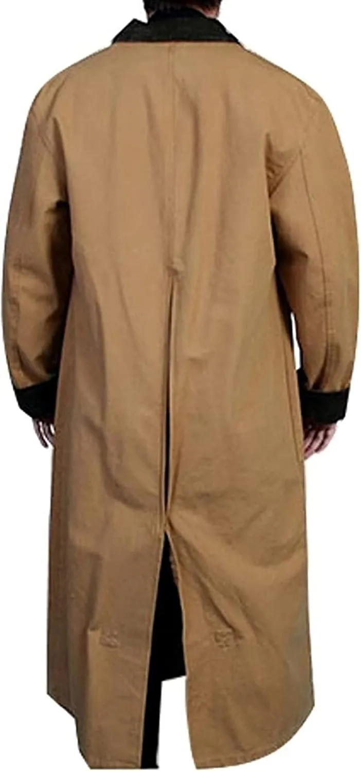Scully Men's Long Canvas Jacket