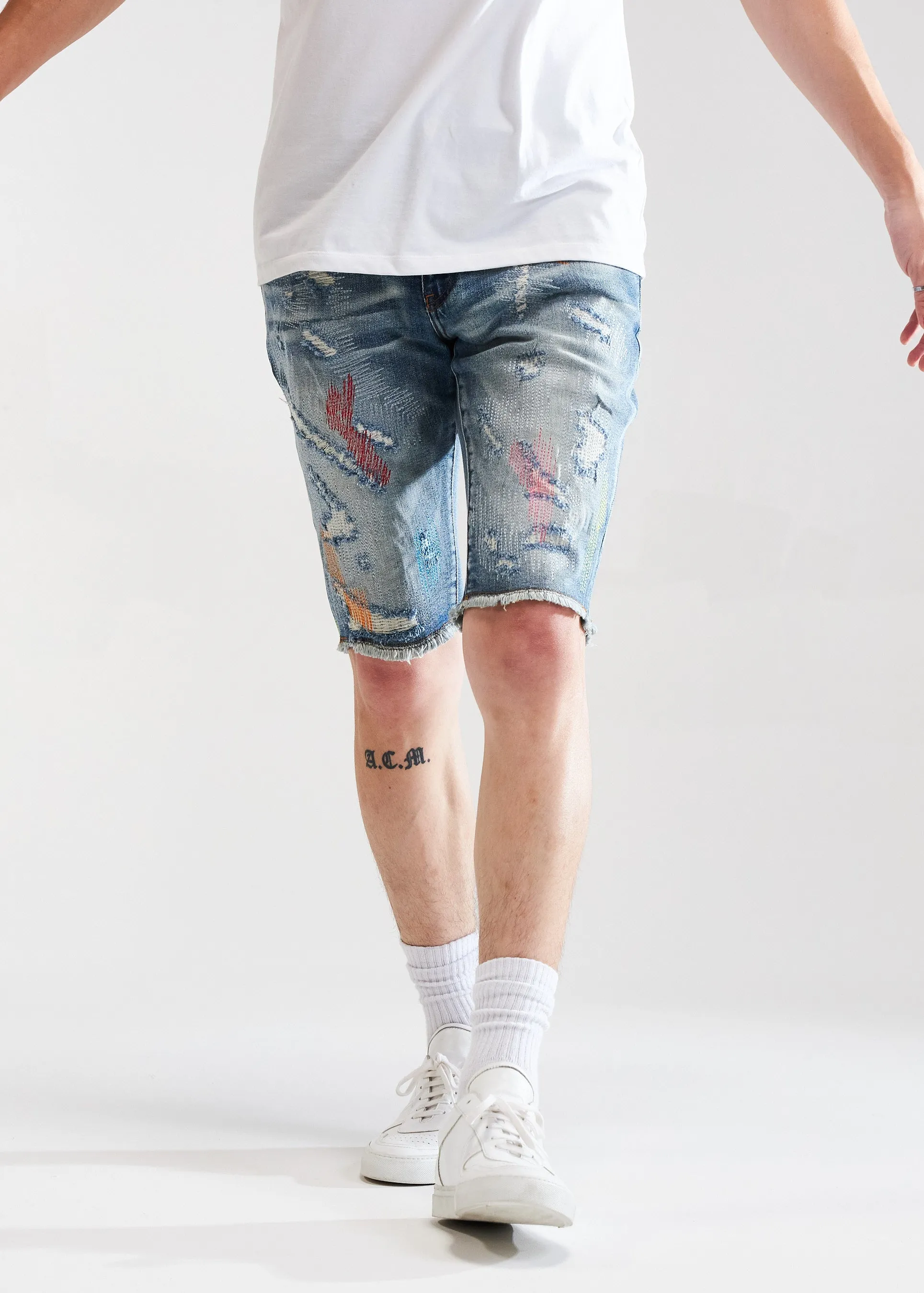 Toby Short (Blue Paint)