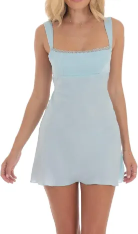 Women Graduation Mini Dress Lace Up Backless College Grad Dress Bow Tie Shoulder Short Formal Dresses